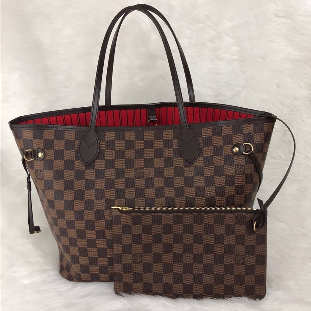 Authentic Louis Vuitton Neverfull MM Ebene